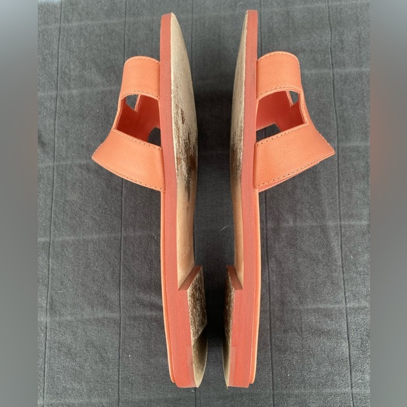 Hermes Oran Sandals in Size 36 Rouge Blush - Picture 4 of 11